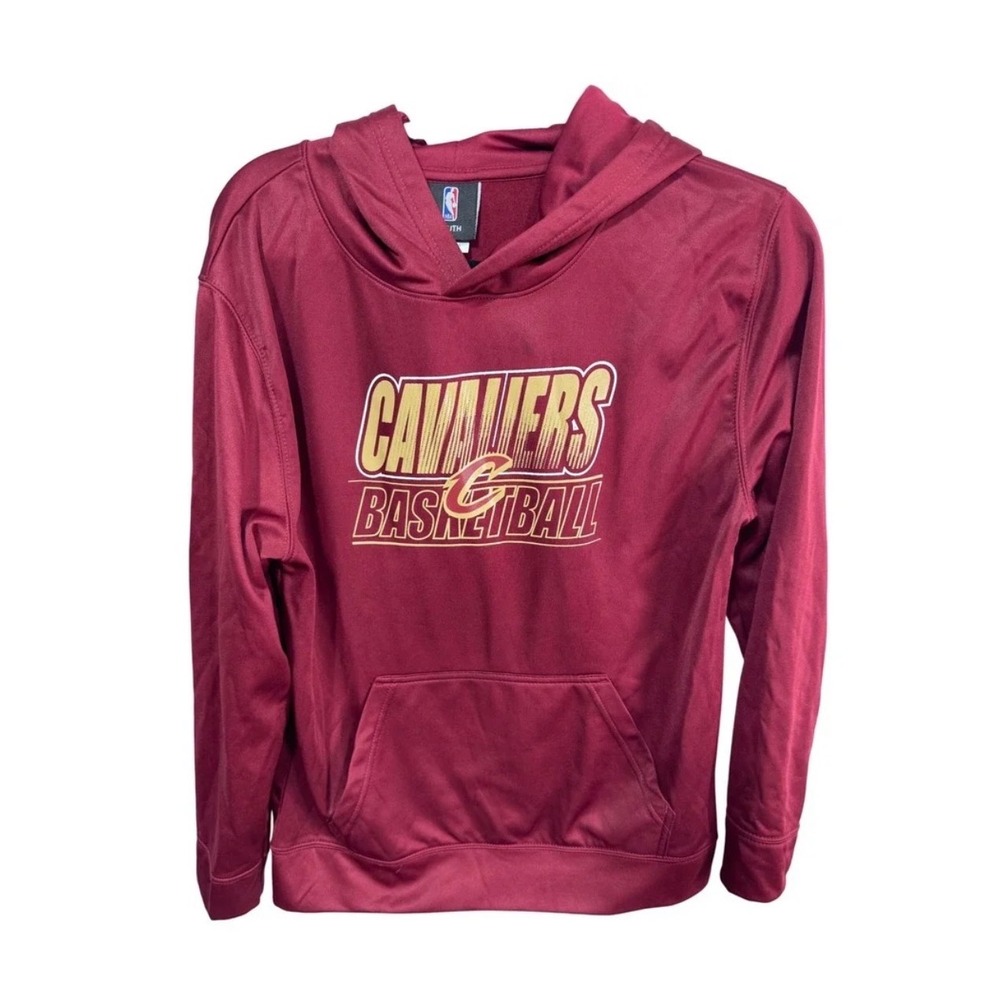 NBA Cleveland Cavaliers Basketball Kids Youth Small 8 Maroon Pullover Hoodie New